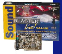 Karta d�wi�kowa Sound Blaster Live! Value